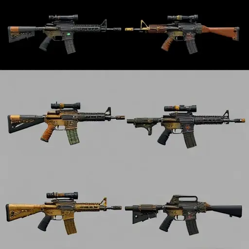 印花贴纸CS2饰品展示